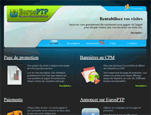 Tablet Screenshot of eurosptp.com